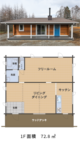HANDS LOG  FLATTA（ハンズログ フラッタ）平屋